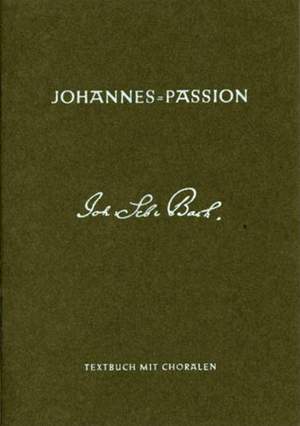 Bach, J S: Johannes-Passion