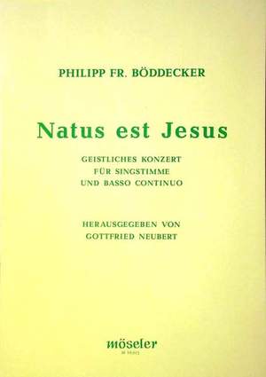 Boeddecker, P F: Natus est Jesus