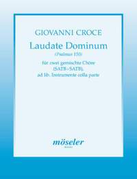 Croce, G: Praise the Lord in his sanctuary