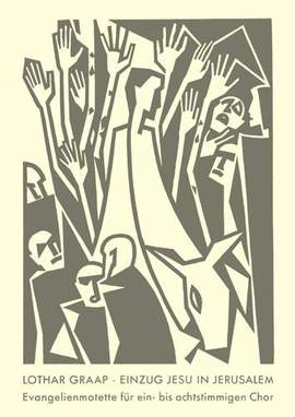 Graap, L: Einzug Jesu in Jerusalem