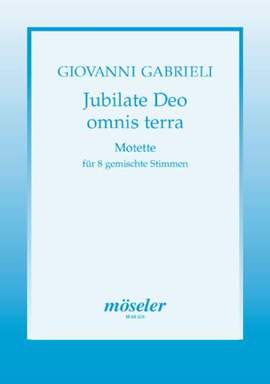 Gabrieli, G: Jubilate Deo omnis terra
