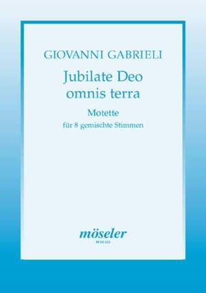 Gabrieli, G: Make a joyful noise to the Lord, all the earth GWV 136