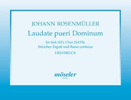 Rosenmueller, J: Laudate pueri Dominum