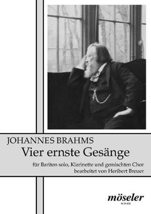 Brahms, J: Four serious songs op. 121