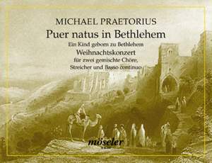 Praetorius, M: A child is born in Bethlehem