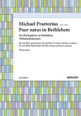 Praetorius, M: A child is born in Bethlehem