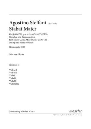 Steffani, A: Stabat Mater