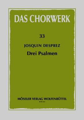 Préz, J d: Drei Psalmen