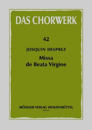 Préz, J d: Mass "De Beata Virgine" 42