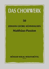 Kuehnhausen, J G: St Matthew Passion 50