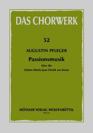 Pfleger, A: Passionsmusik