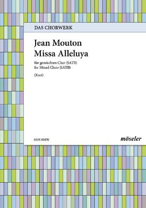 Mouton, J: Mass "Alleluya" 70