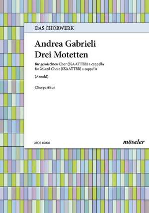 Gabrieli, A: Three motets 96