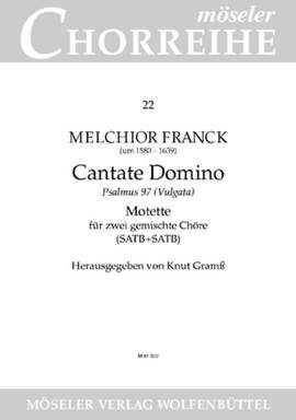 Franck, M: Sing to the Lord a new song