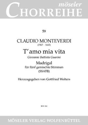 Monteverdi, C: I love you, my life SV 104 59