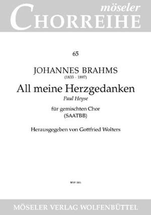 Brahms, J: All my heartfelt thinking op. 62,5 65