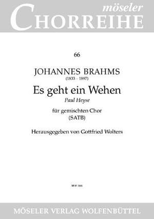 Brahms, J: A sigh goes stirring through the wood op. 62,6 66