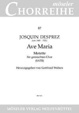 Préz, J d: Ave Maria, gratia plena