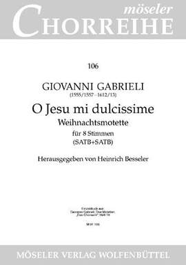 Gabrieli, G: O Jesu mi dulcissime