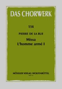 La Rue, P d: Missa "L’homme armé" I
