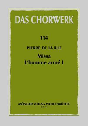 La Rue, P d: Missa "L’homme armé" I