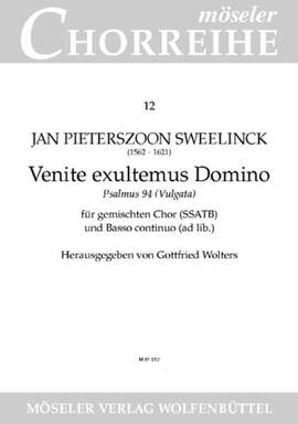 Sweelinck, J P: Venite exultemus Domino