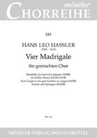 Haßler, H L: Four madrigals 243