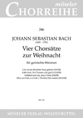 Bach, J S: Four Choir Songs for Christmas