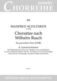 Schlenker, M: Choral songs on lyrics by Busch Issue 2