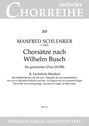 Schlenker, M: Chorlieder nach Busch Issue 2