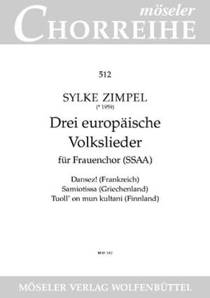 Zimpel, S: Three European folksongs 512