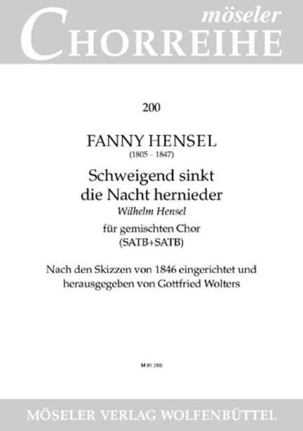 Hensel, F: The night sinks silently 200