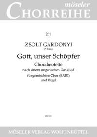 Gárdonyi, Z: Hymn of Thanksgiving 201