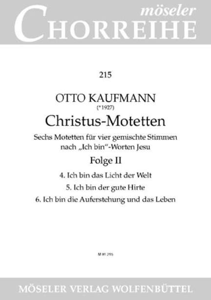Kaufmann, O: Christ motets Issue 2