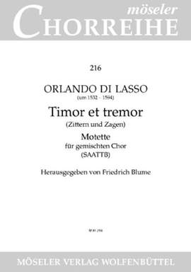 Lasso, O d: Fear and trembling
