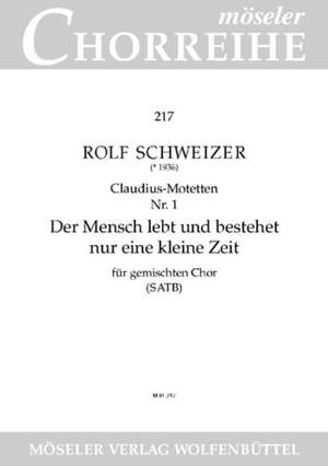 Schweizer, R: Claudius motets 217