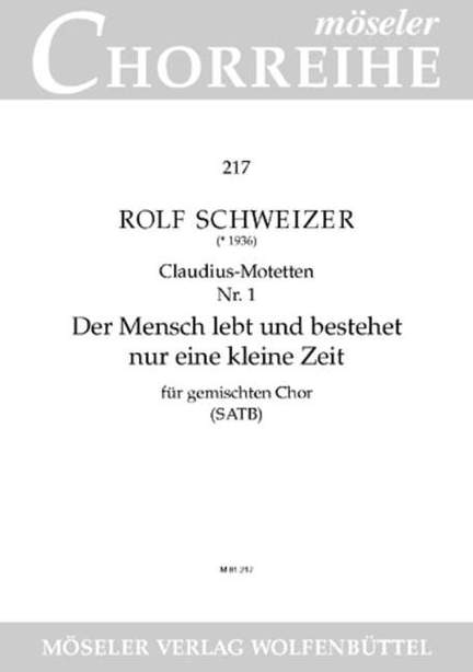 Schweizer, R: Claudius motets
