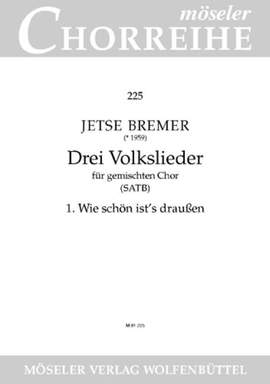 Bremer, J: Three folksongs