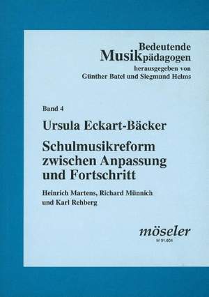 Eckart-Baecker, U: Musicology / music pedagogy 4