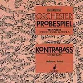 Test Pieces for Orchestral Auditions (Double Bass)