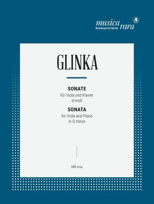 Glinka, M: Sonate in d-moll D minor