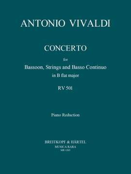 Vivaldi, A: Concerto in B-dur RV 501 (P 401) B flat major RV 501 (P 401)