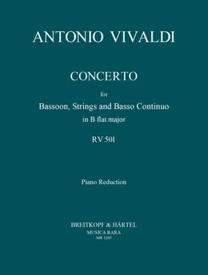 Vivaldi, A: Concerto in B-dur RV 501 (P 401) RV 501 (P 401)