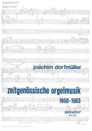 Dorfmueller, J: Temporary organ music 1960-1983