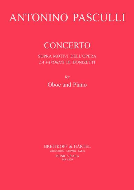 Pasculli, A: Concerto