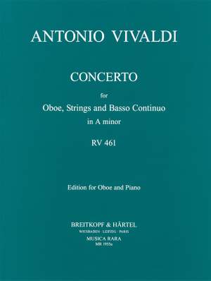 Vivaldi: Concerto in a-moll RV 461 RV 461
