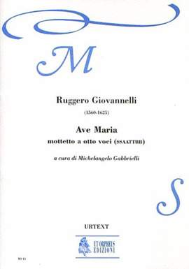 Giovannelli, R: Ave Maria. Motet