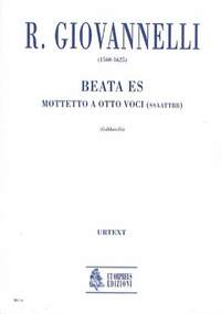 Giovannelli, R: Beata es. Motet