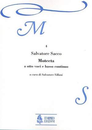 Sacco, S: Motecta (Roma 1607)