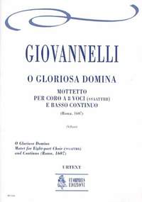 Giovannelli, R: O Gloriosa Domina. Motet (Roma 1607)